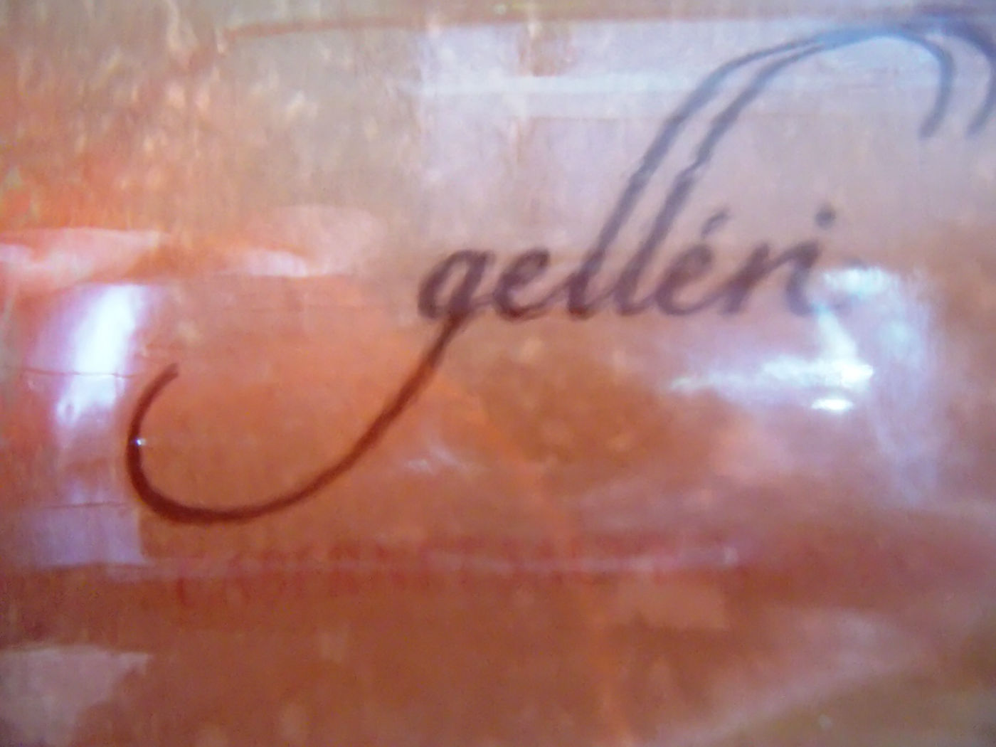 gelléri borok címkéje gelléri címke